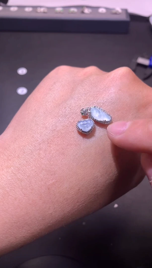 【闪购商品】翡翠吊坠(不含链)银S925镶嵌1