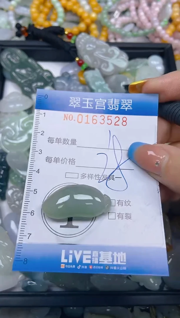 翡翠未镶嵌颈饰闪购0163528