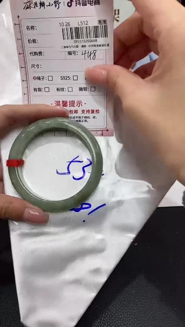 未镶嵌手镯翡翠天然翡翠A货448