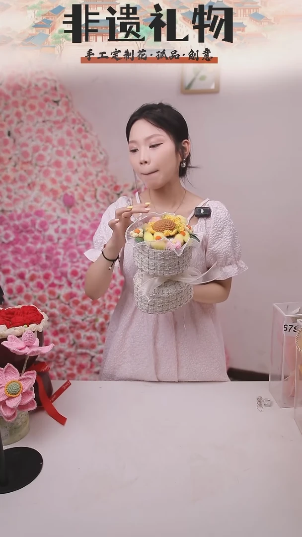 非遗手工定制花束，孤品清仓！！