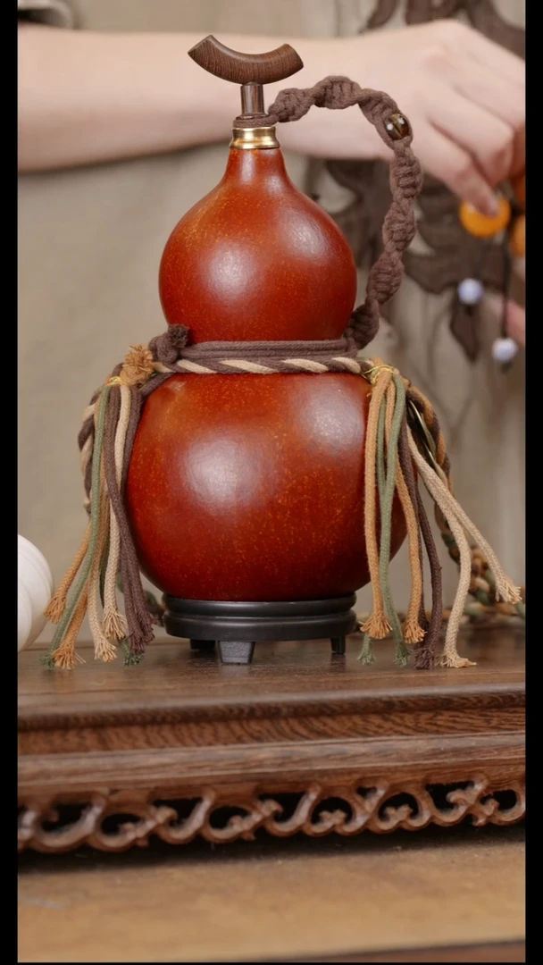 66号精品天然大漆酒葫芦一物一拍~