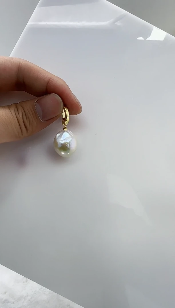 【闪购商品】淡水珍珠DA银S925镶嵌b679 珍珠吊坠16