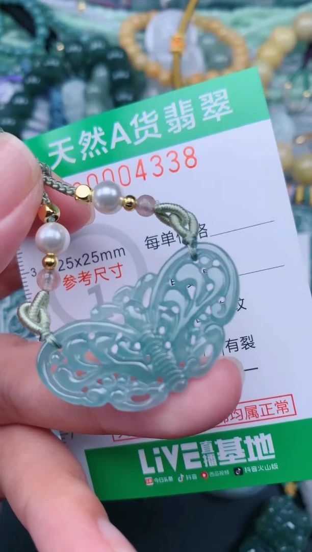 翡翠未镶嵌颈饰.0004338