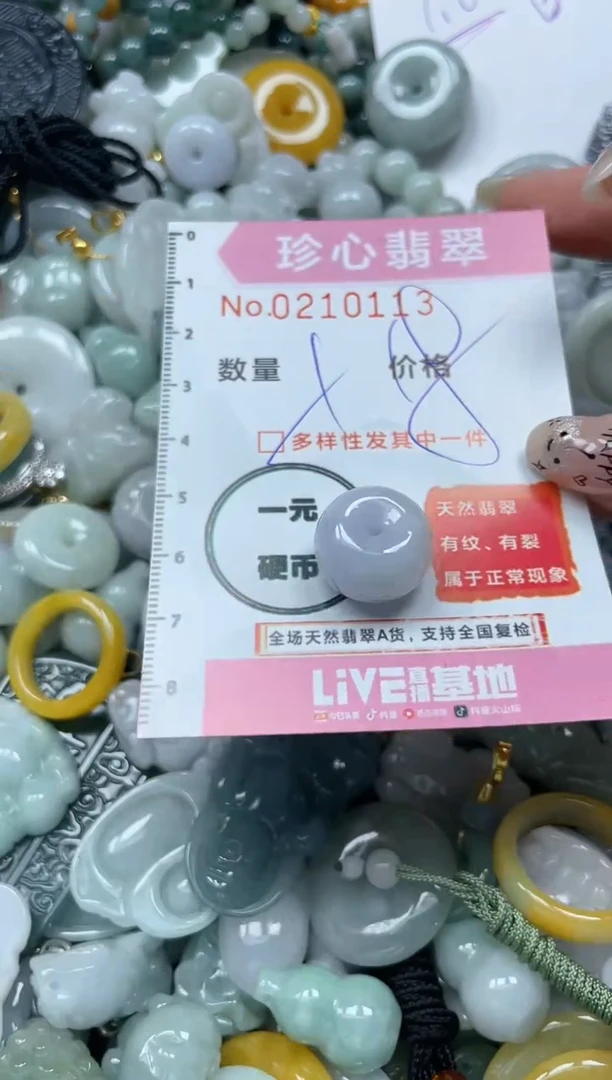 翡翠未镶嵌颈饰闪购0210113多样性发其一