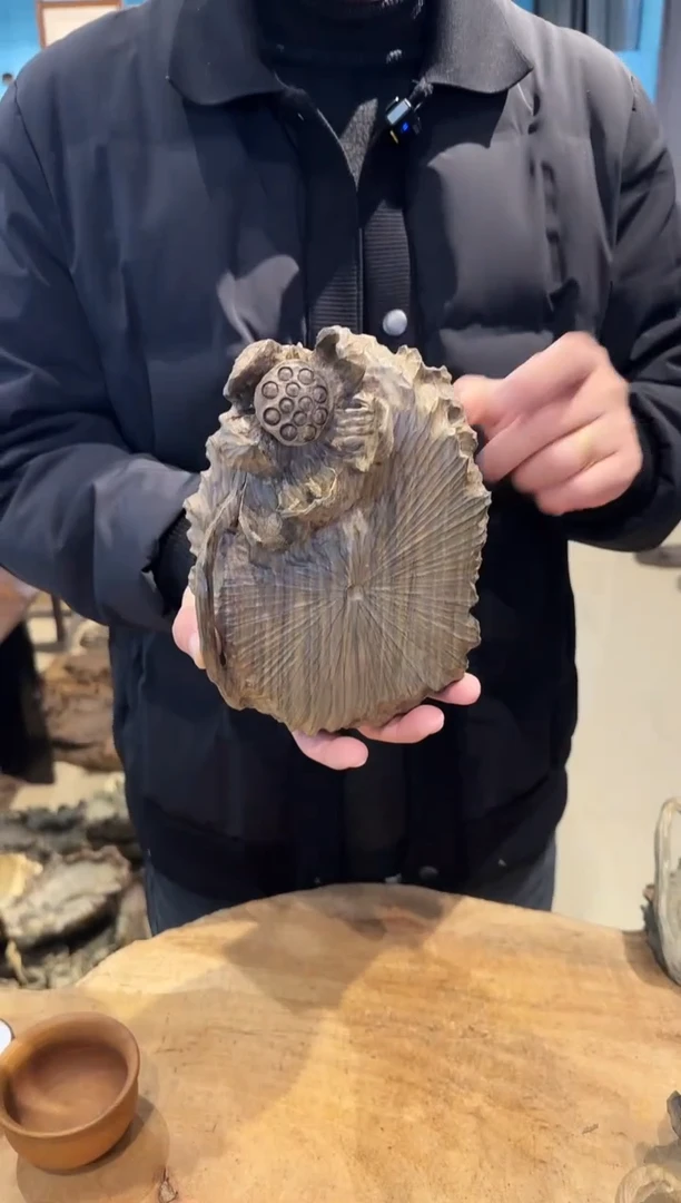 木487号乌木金丝楠壶承