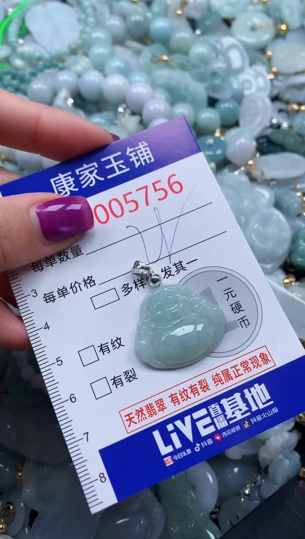 颈饰未镶嵌翡翠5756