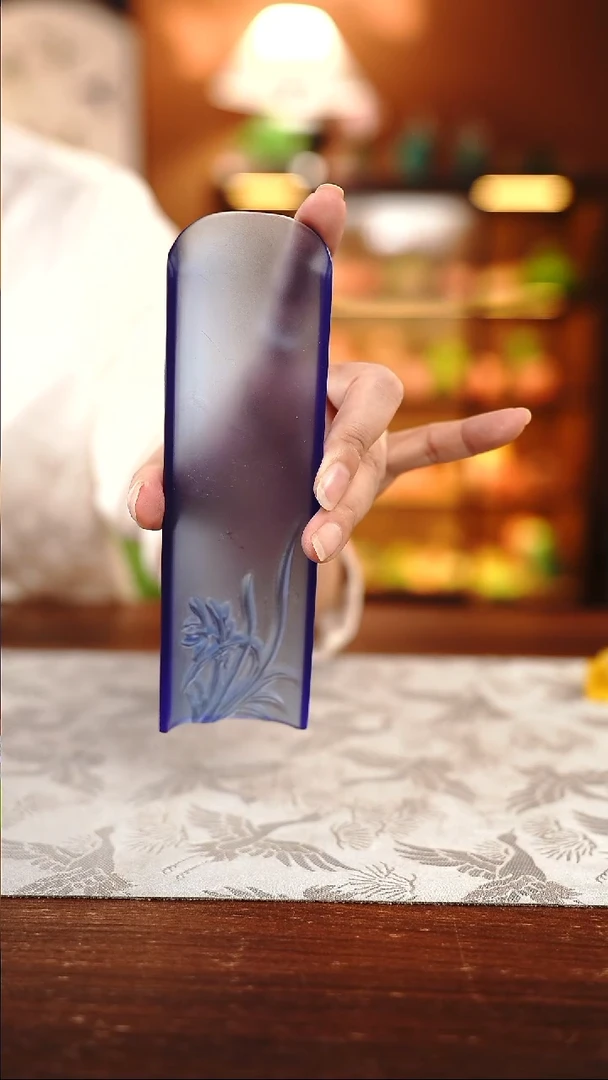 简*单闪购兰心茶荷蓝色