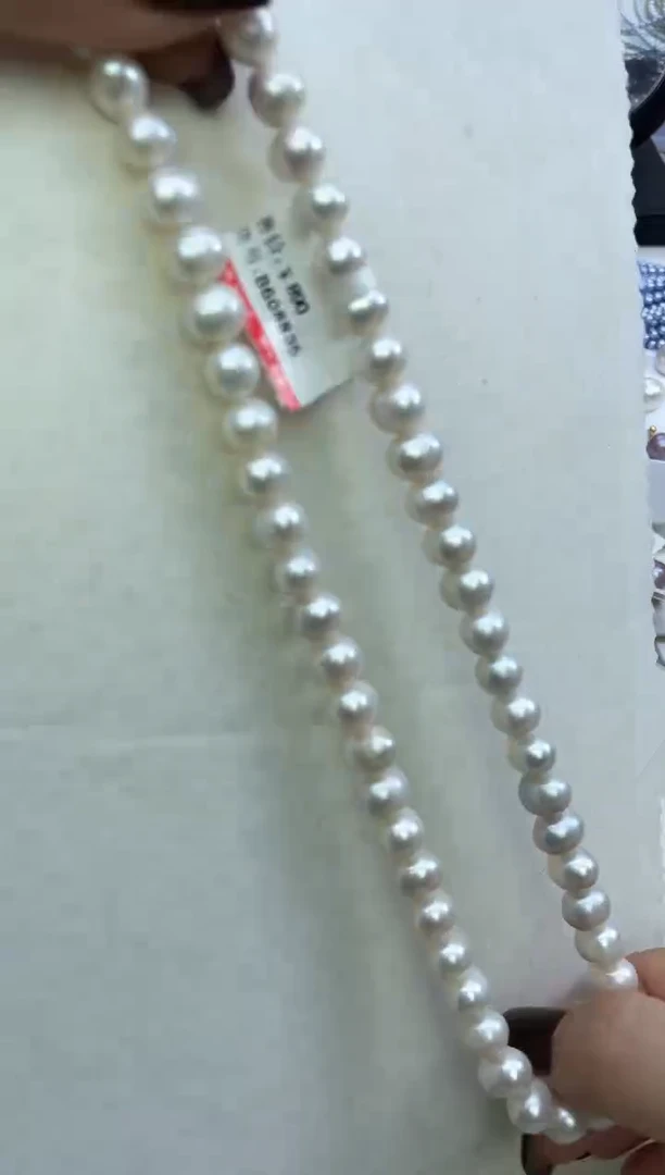 未镶嵌项链淡水珍珠白色系