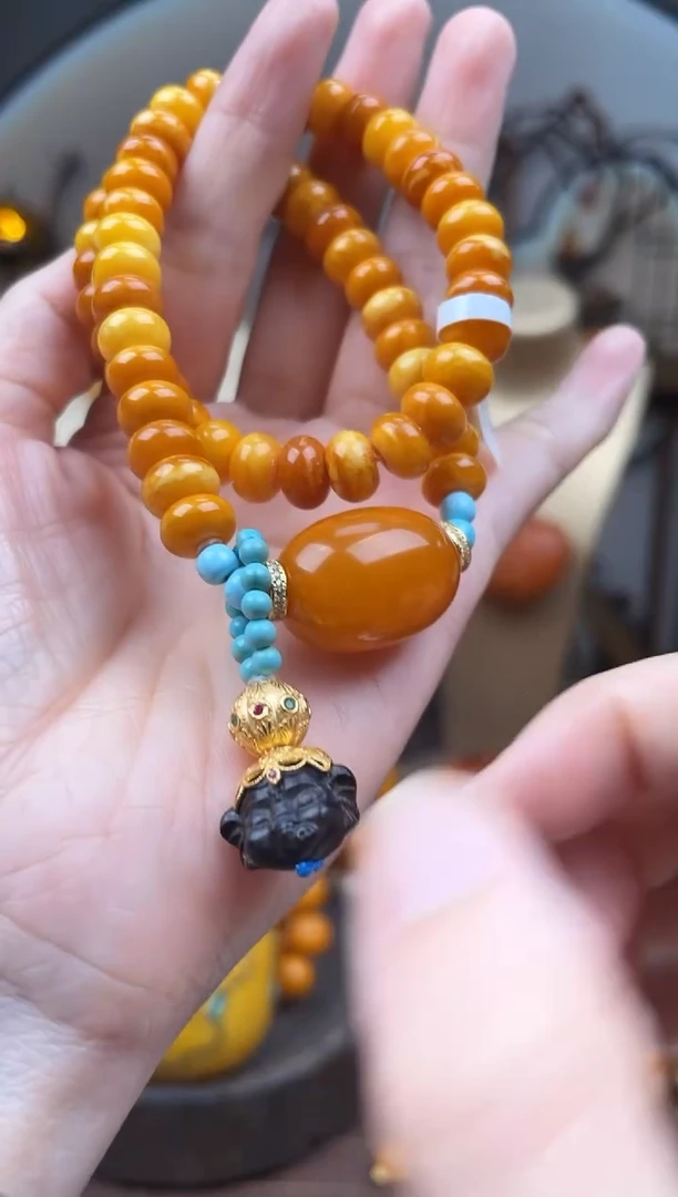 未镶嵌琥珀裸石 首饰 假1赔4（多样性发货1件