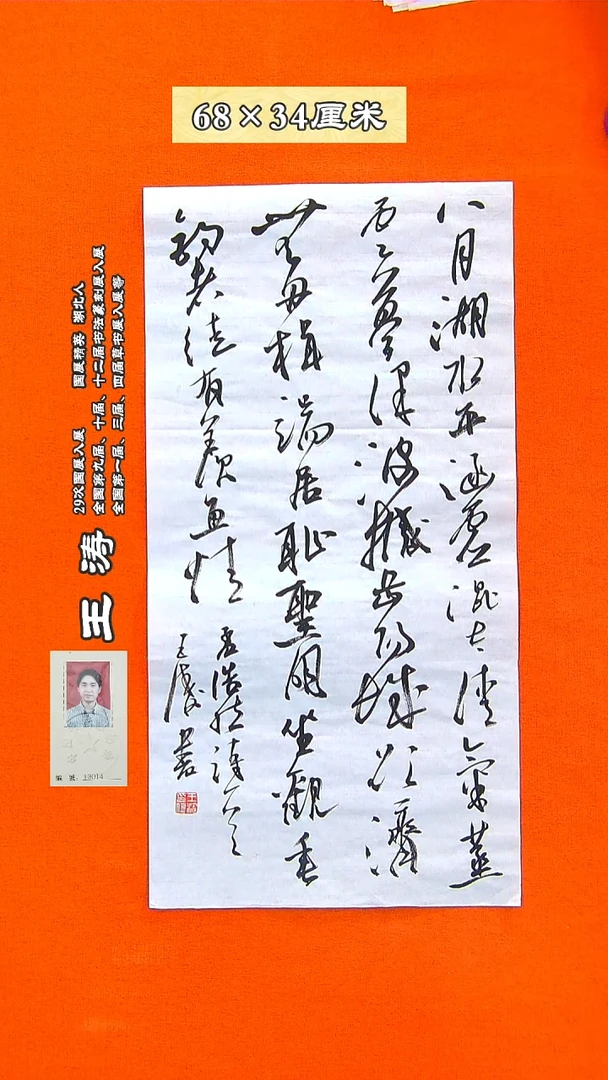 书法128R王涛书法作品