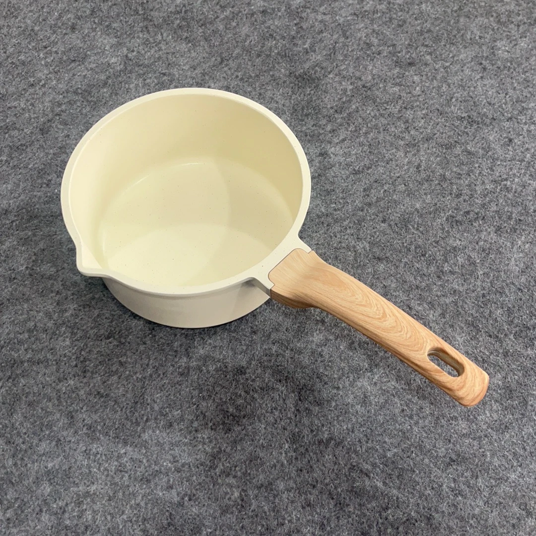 【大姜】微瑕18CM奶锅宝宝辅食煎煮一体锅不粘锅家用汤泡面微瑕疵