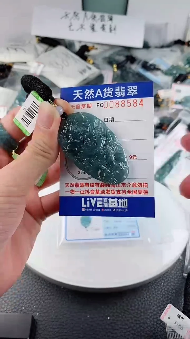 翡翠未镶嵌颈饰