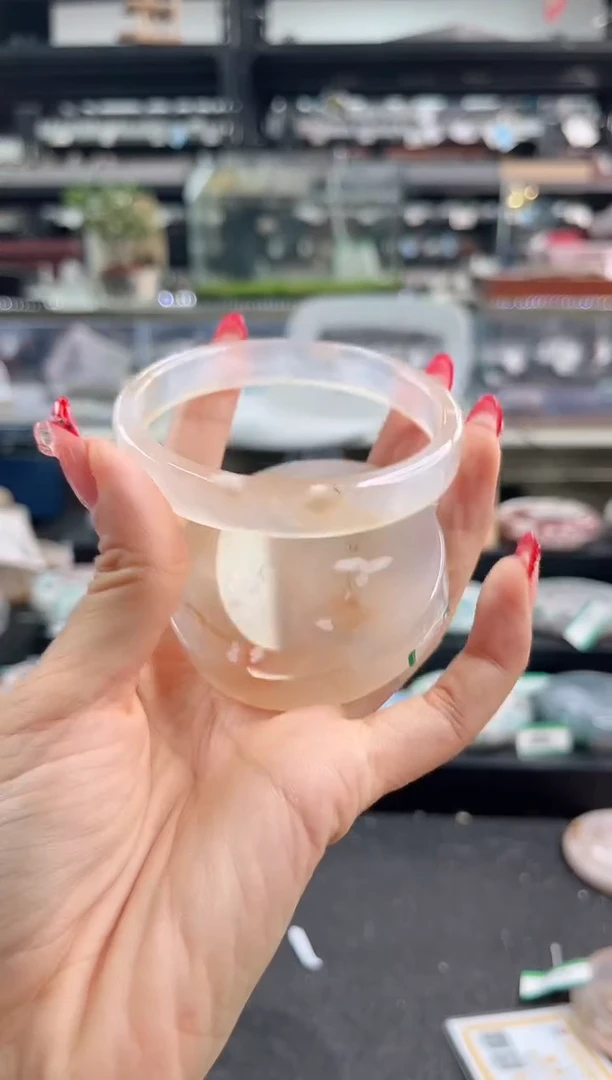 未镶嵌手镯石英质玉63圈口 （赠品镯心）3376682