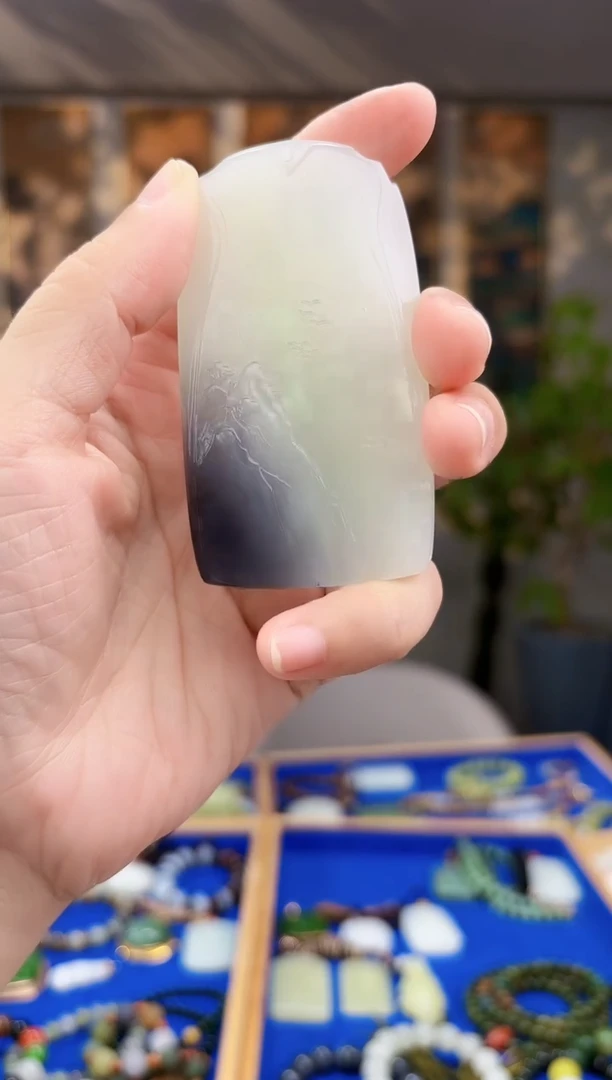 未镶嵌和田玉挂件拍一发一