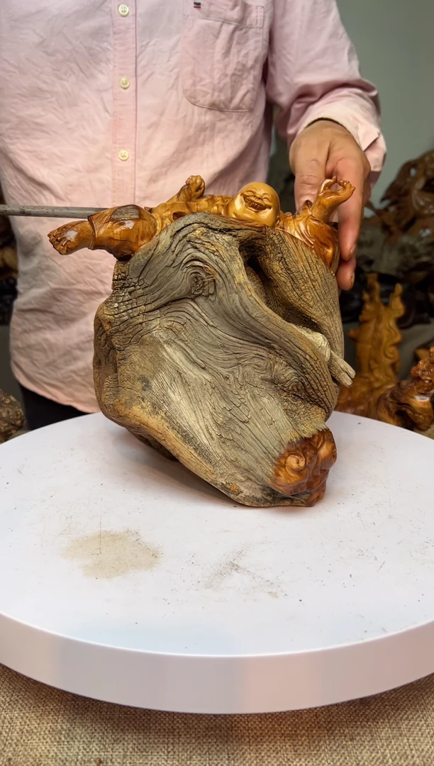 柏木（崖柏）崖柏雕刻件