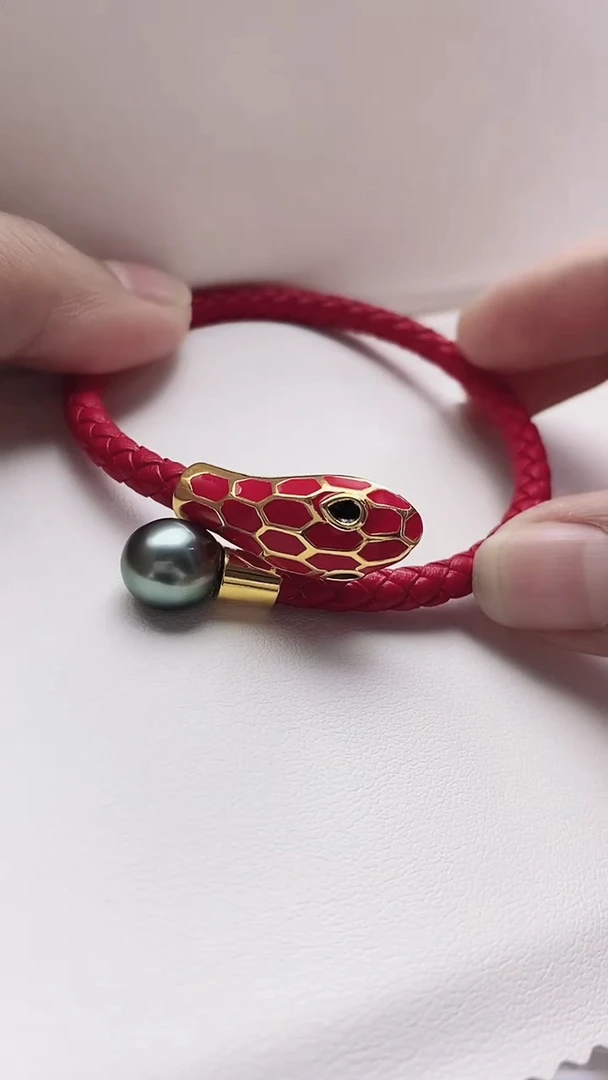 【闪购商品】海水珍珠手镯未镶嵌大溪地珍珠手镯