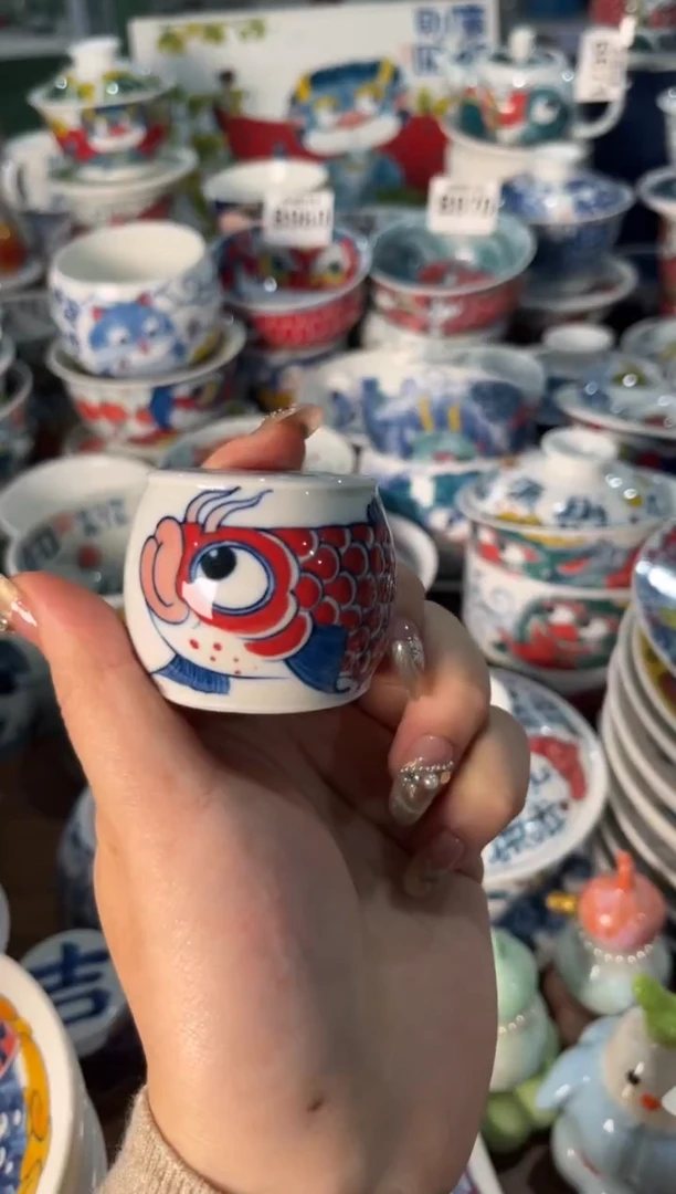 昨明手绘盖置茶字（福利价格）