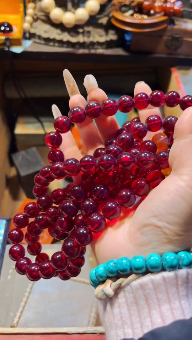 【闪购商品】血珀颈饰未镶嵌兰妹精品精选链接91