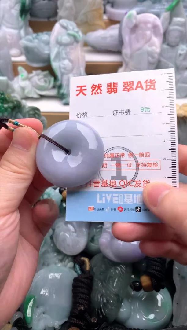 吊坠(不含链)未镶嵌翡翠1