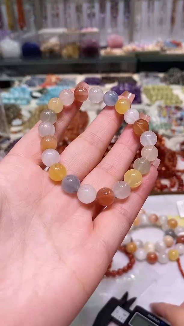 未镶嵌手链水晶多样性发其一9+