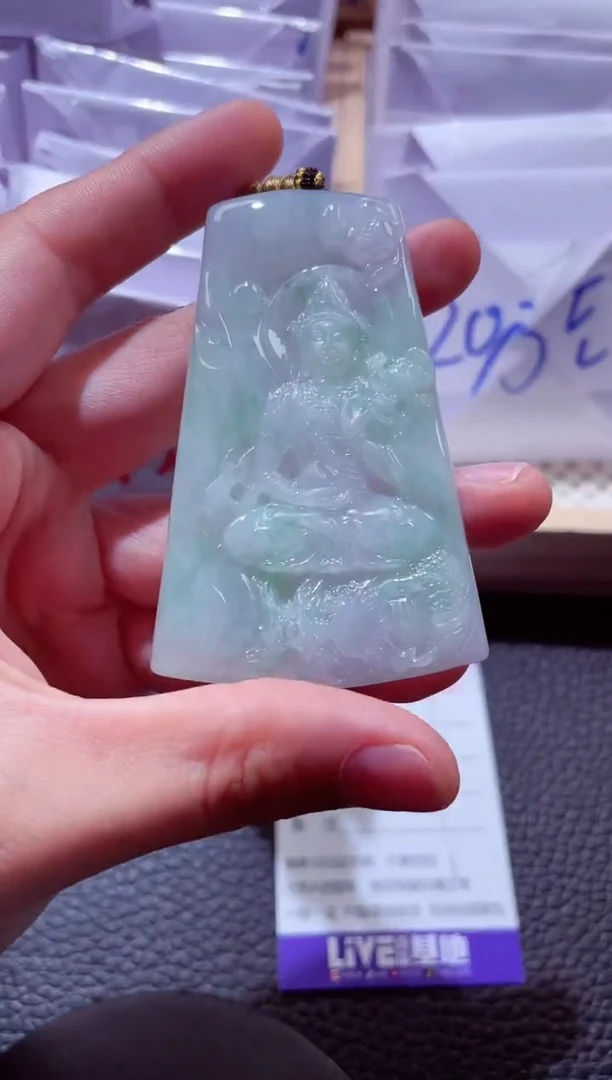 颈饰未镶嵌翡翠00001810御龙大势至