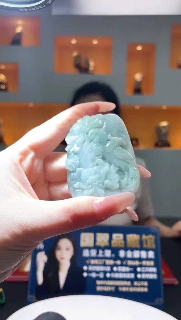 翡翠未镶嵌颈饰Y-@@ZYCC70735