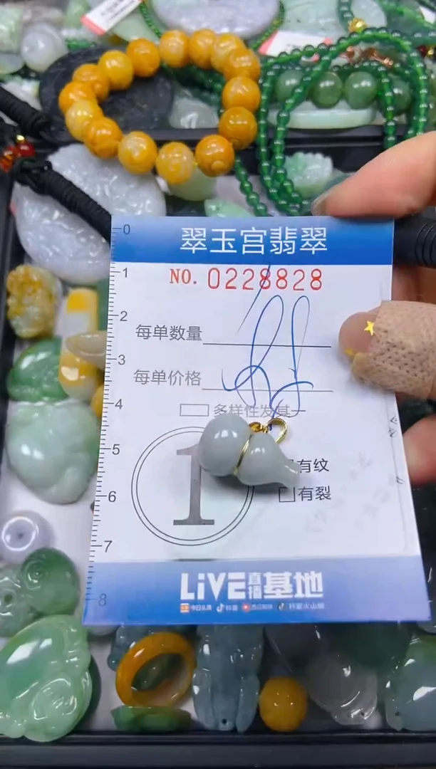 颈饰未镶嵌翡翠闪购C0228828