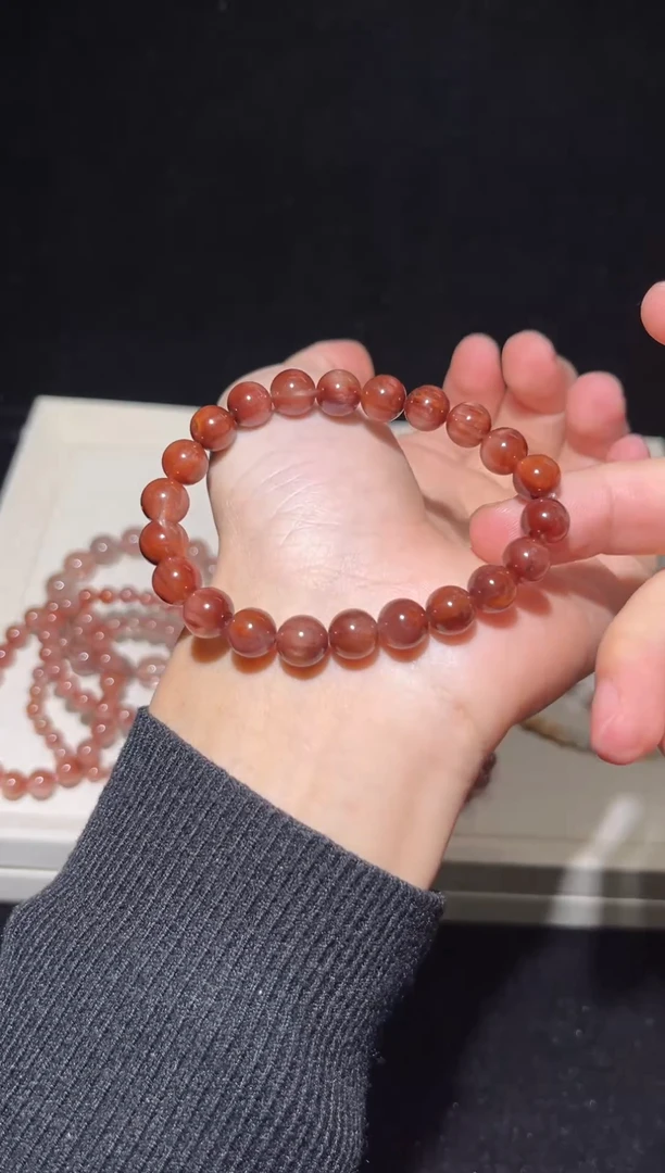 未镶嵌手串水晶34彩兔毛出厂价默认微瑕8+