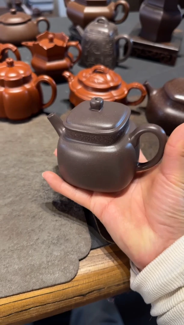 【闪购商品】紫砂茶壶四方言心