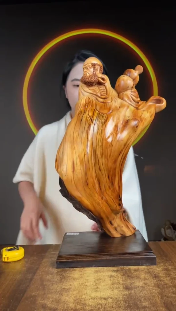 柏木（崖柏）手工摆件,先抢先得! 编号:227