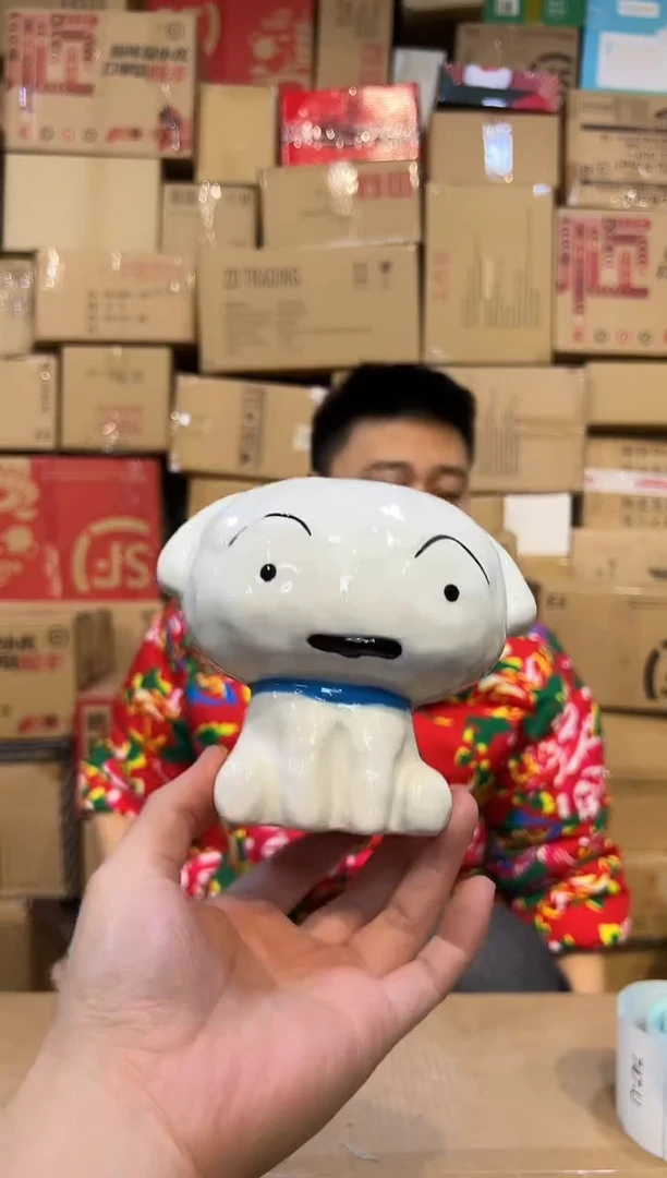 【闪购商品】杯陶瓷钱罐小白钱罐