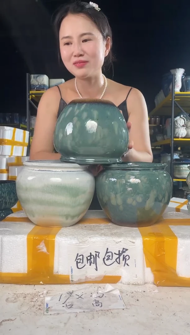 宜兴紫砂粗陶花盆15/15