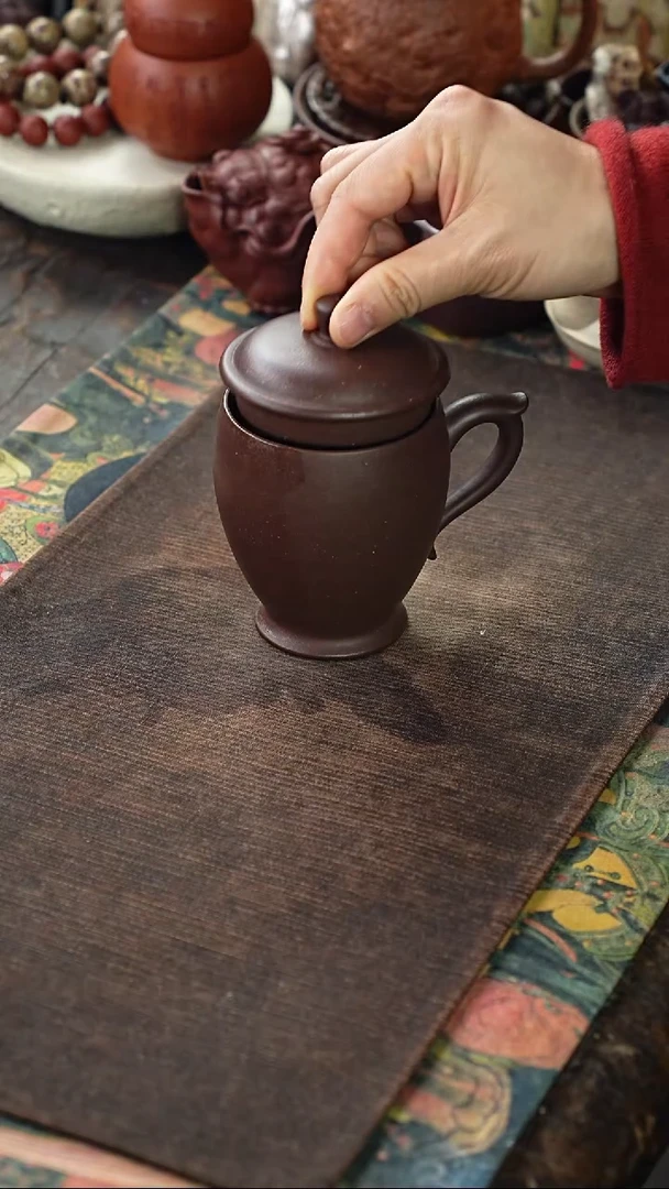 底槽清光素龙蛋盖杯