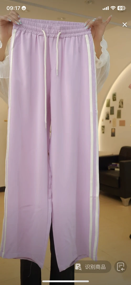 橙子家 5700#三条杠织带运动休闲裤（夏款）