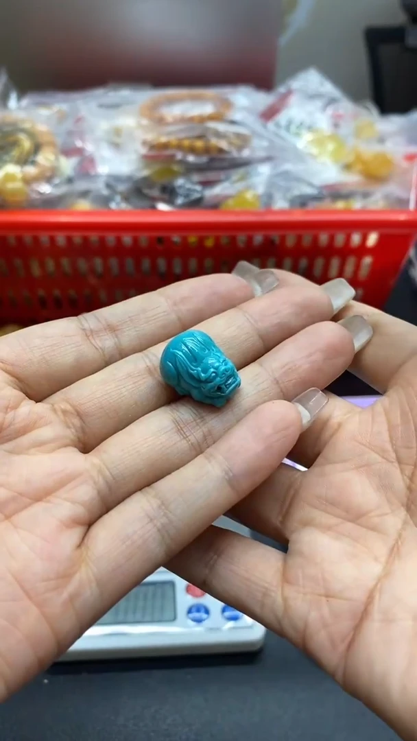 未镶嵌绿松石珠宝奇石1619