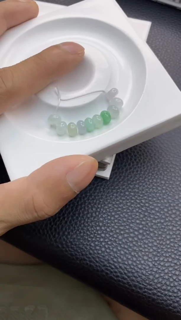 翡翠散珠20天然A货翡翠散珠