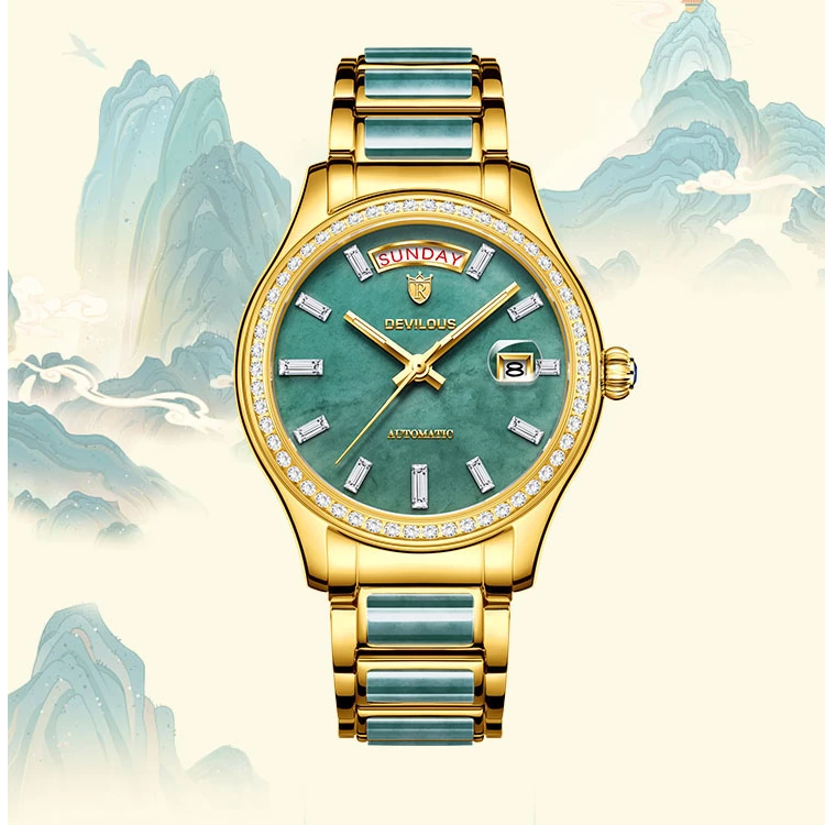 D-l男士高档奢华经典潮流男士气质全自动机械手表-Dl-FCLBT-F