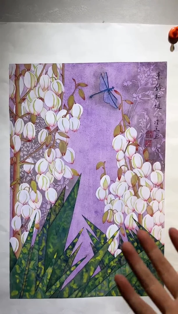 国画国画HN-1102250-张跃华央创美术馆精品定制备案作品