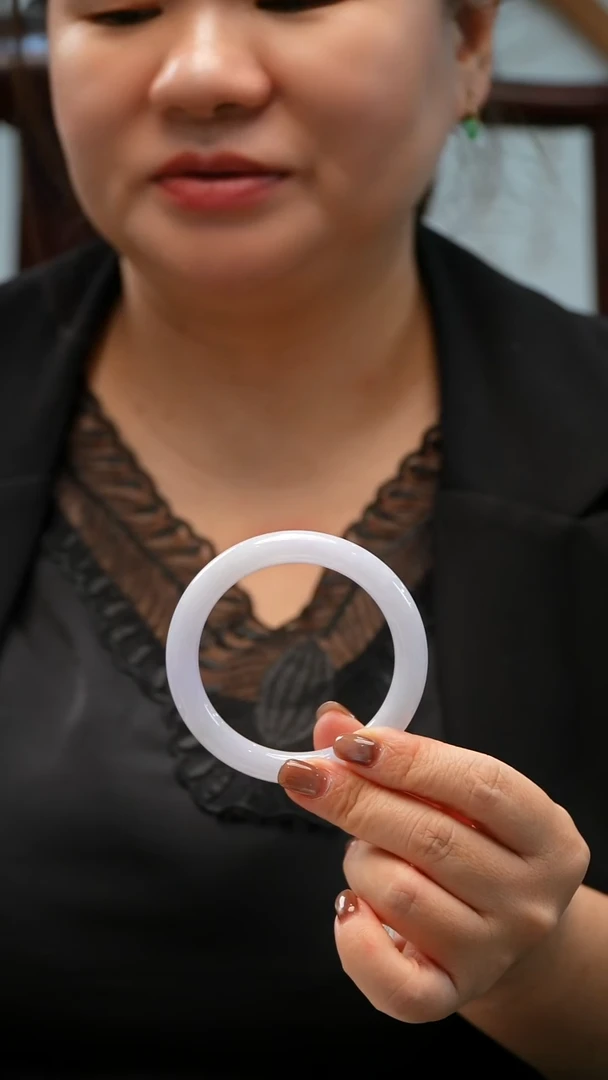 未镶嵌手镯翡翠55号圆条