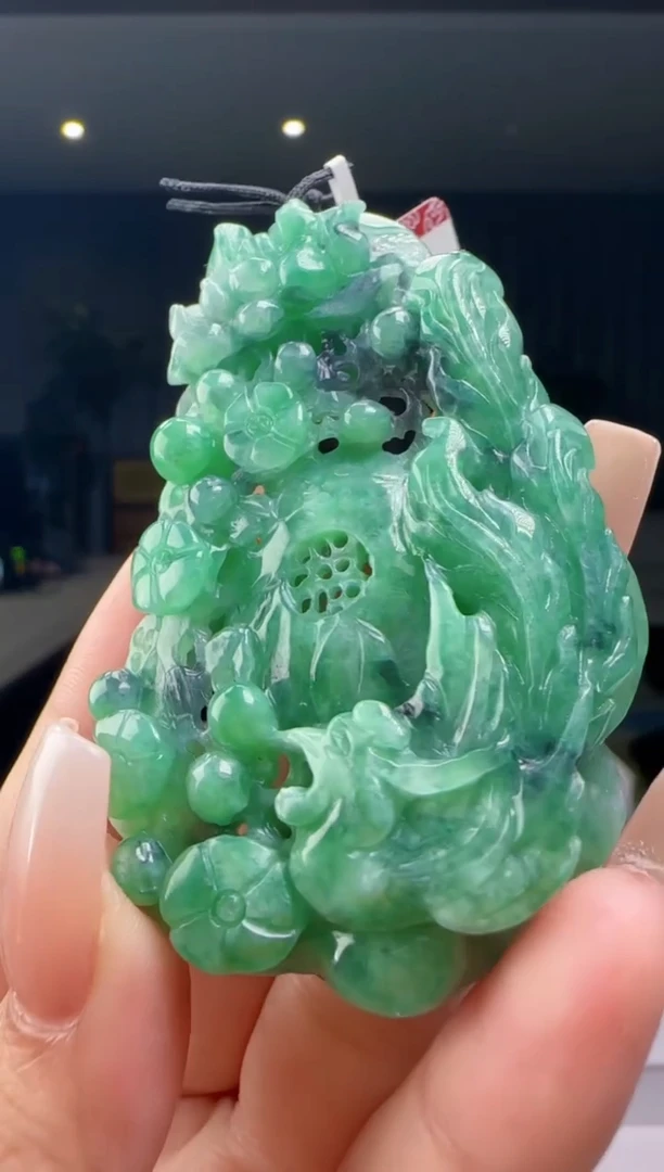 翡翠未镶嵌颈饰YL@@WS1WX39912