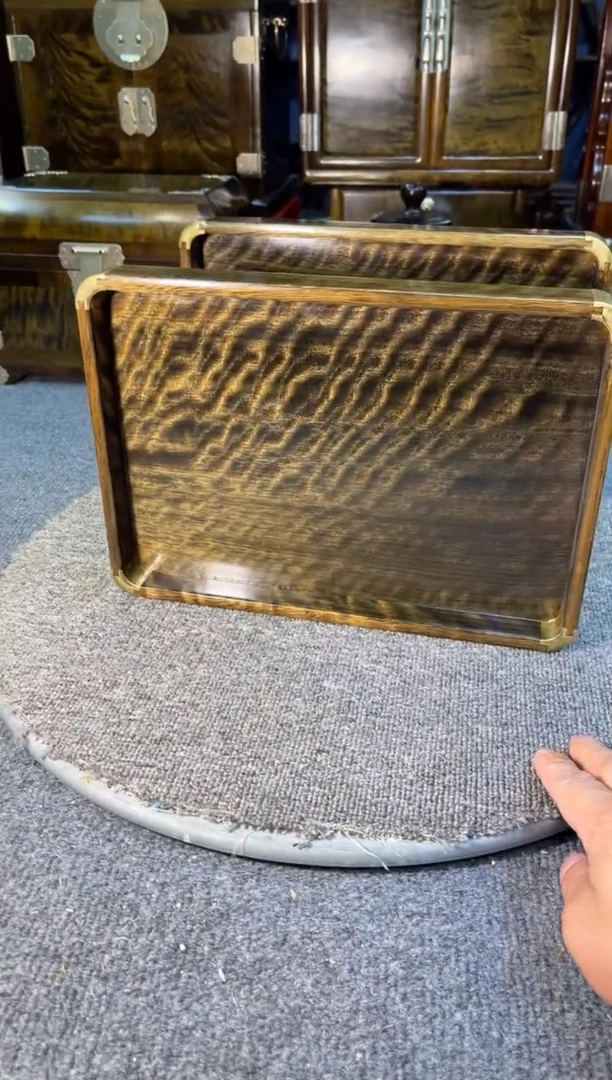 【闪购商品】乌木类成套家具托盘   7