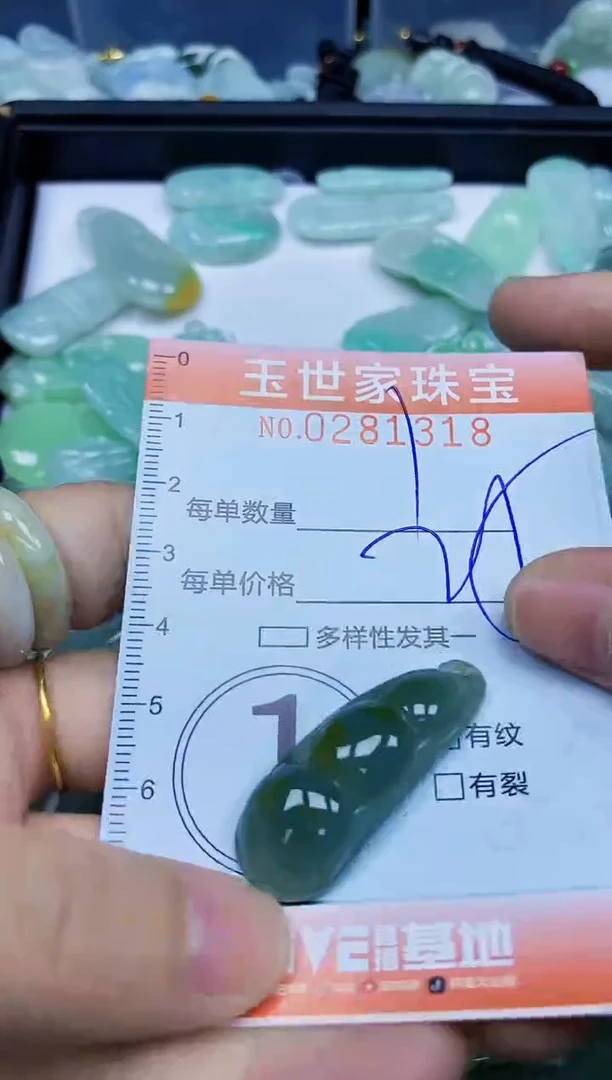 翡翠未镶嵌颈饰闪购0281318