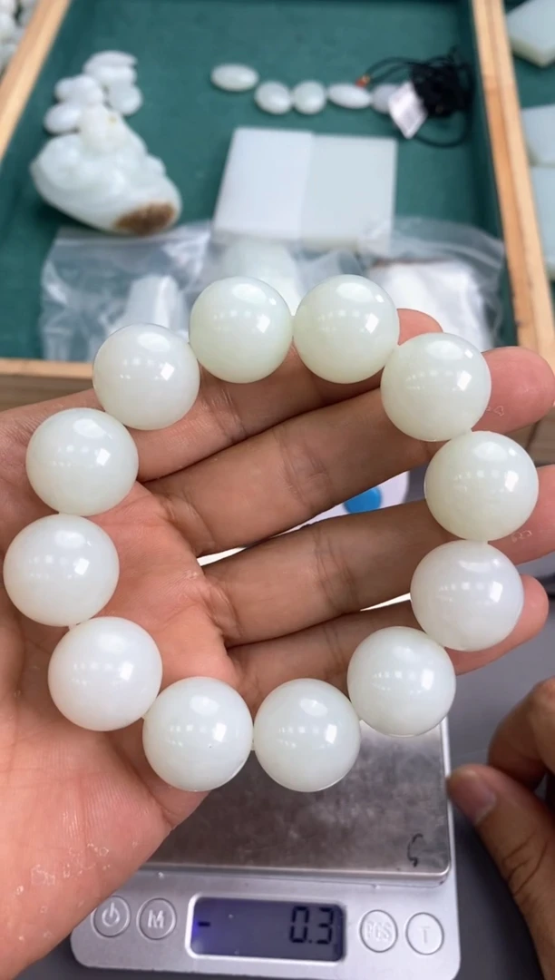手串未镶嵌和田玉向**?手串卡19