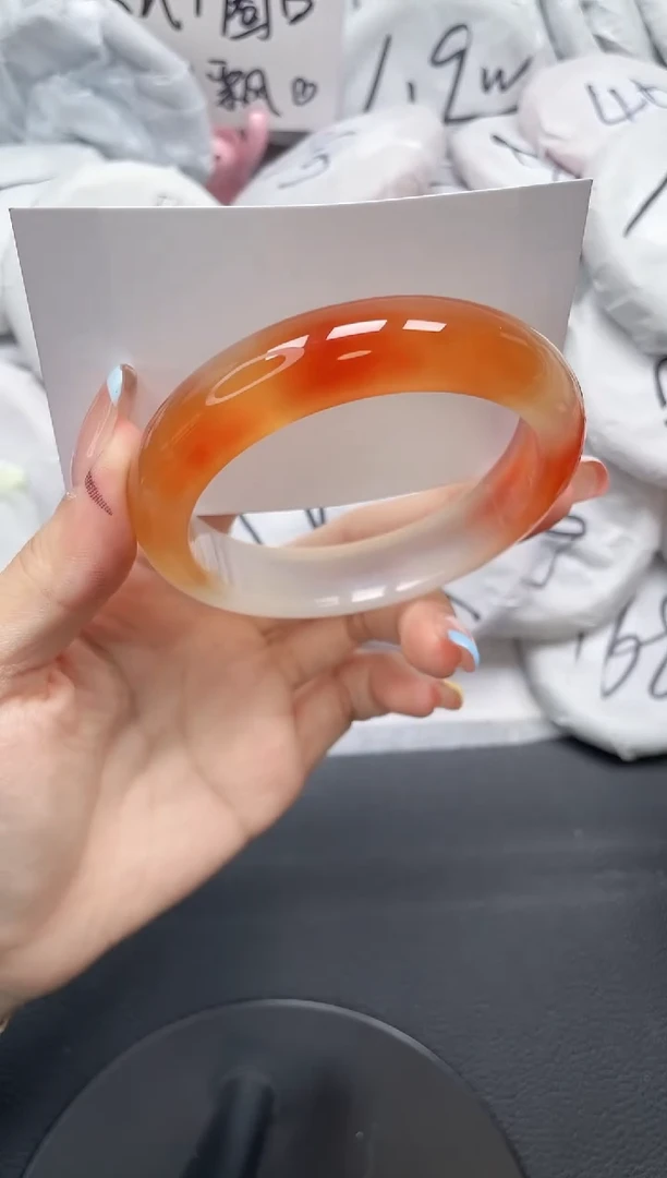 石英质玉手镯未镶嵌H674-59.9