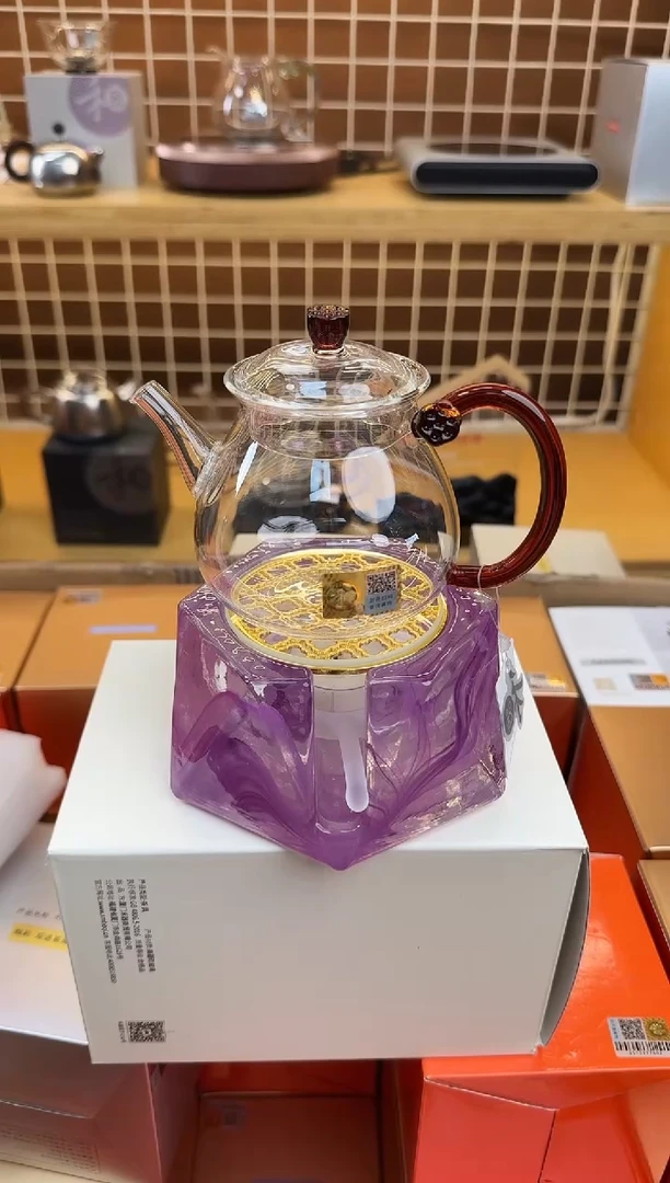 @@禾器晶彩清莲壶琥珀色