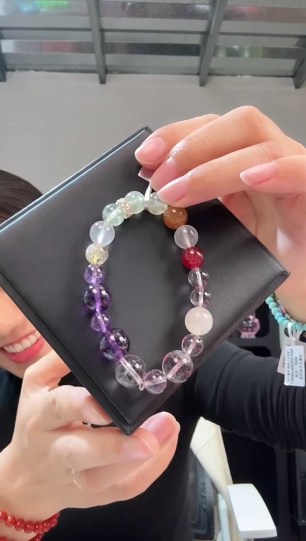 未镶嵌手链水晶优6786 约8-11mm