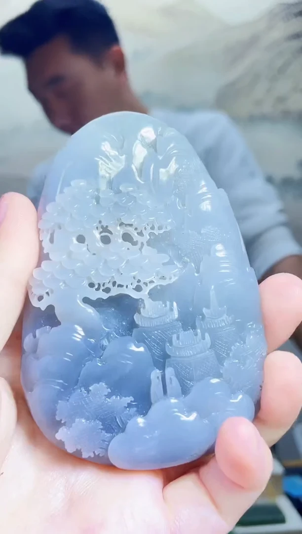 颈饰未镶嵌和田玉1