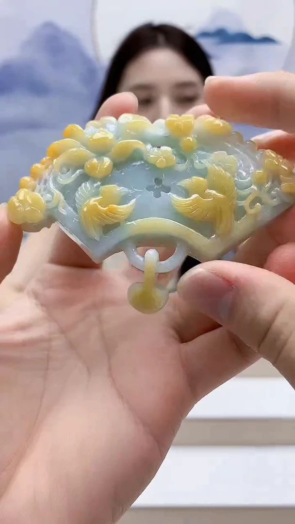 未镶嵌定制翡翠5169bb-毛货挂件16