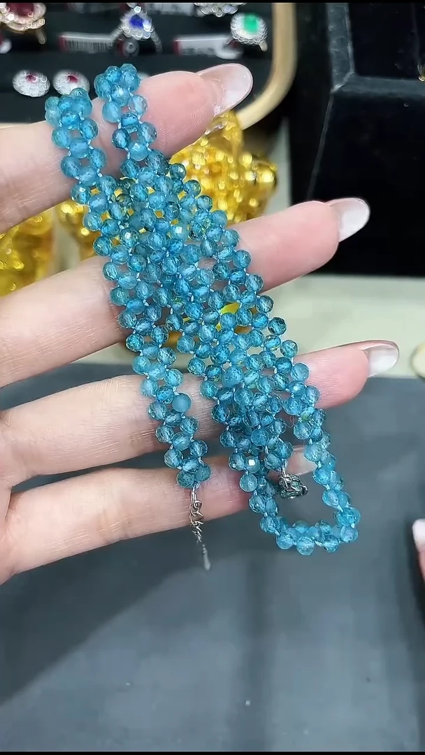 未镶嵌项链托帕石777