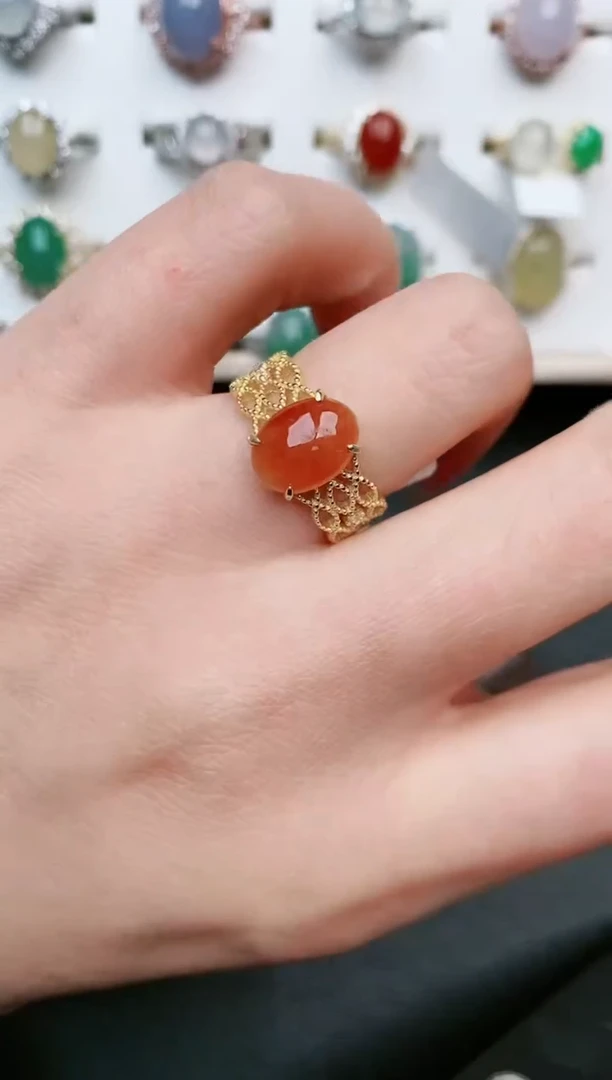 【闪购商品】翡翠戒指银S925镶嵌.....